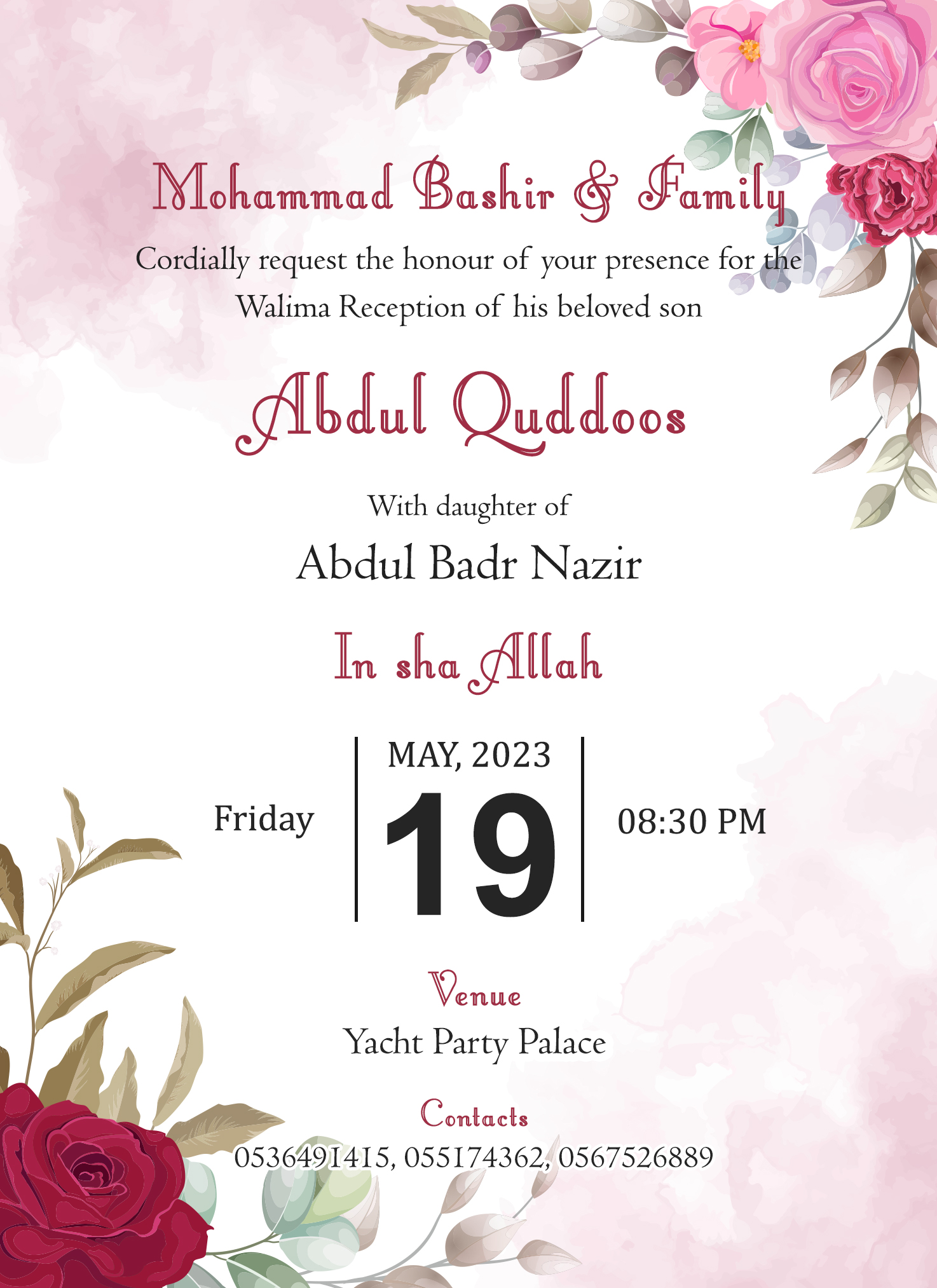 Muslim Wedding
